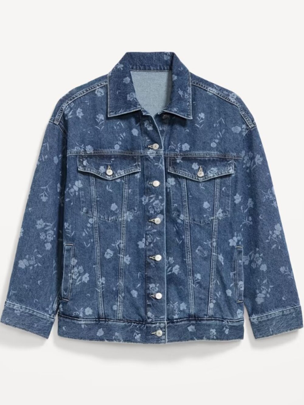 Old Navy Trucker Jacket - Floral